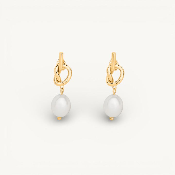 Pearl Knot Earrings